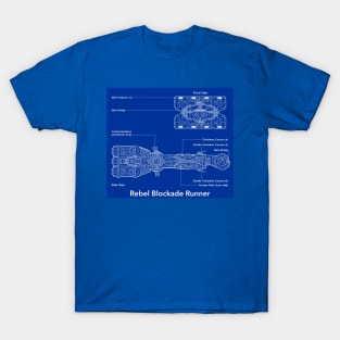 Bebel Blockade Runner Blueprints T-Shirt